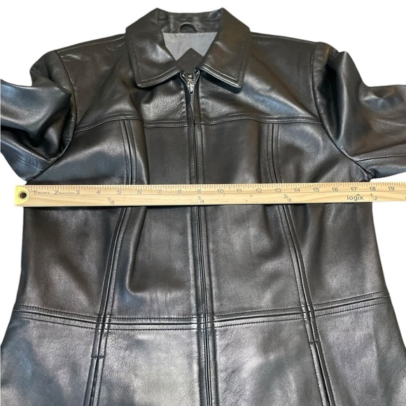 Valerie Stevens Leather Zip Jacket Size S - Picture 6 of 7